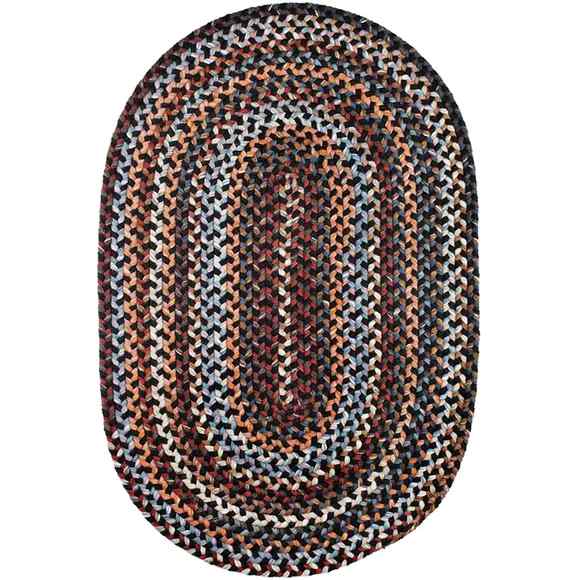 Astoria Braided Oval Reversible Area Rugs
