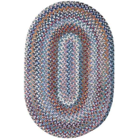 Astoria Braided Oval Reversible Area Rugs