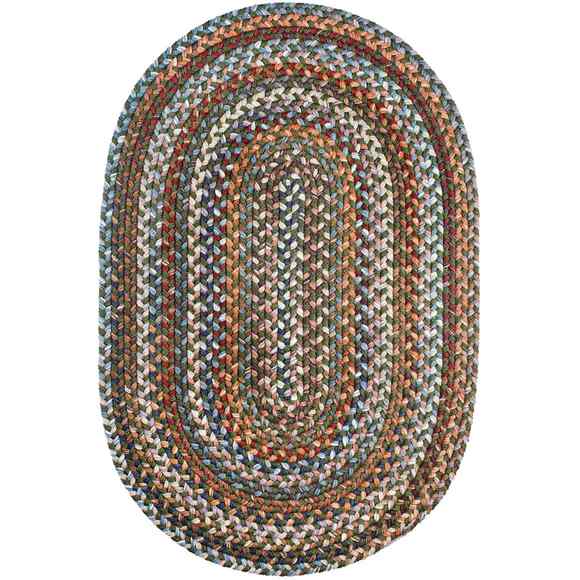 Astoria Braided Oval Reversible Area Rugs