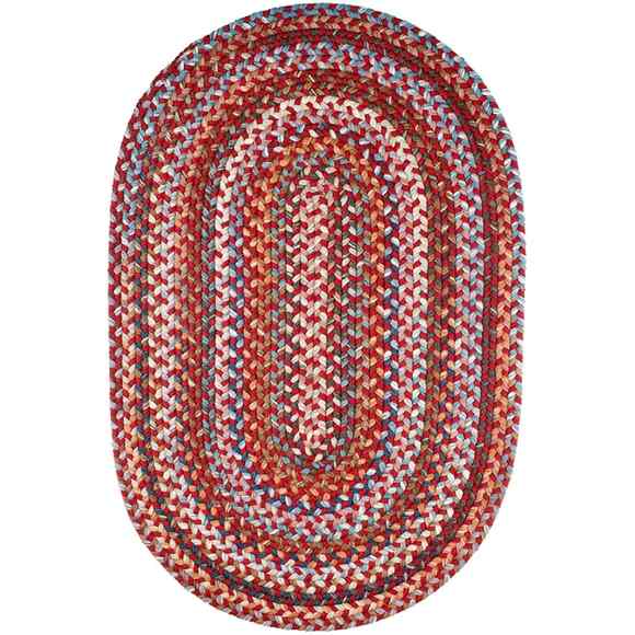 Astoria Braided Oval Reversible Area Rugs