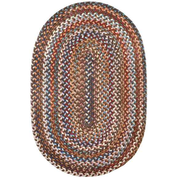 Astoria Braided Oval Reversible Area Rugs