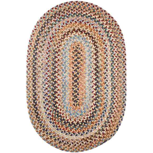 Astoria Braided Oval Reversible Area Rugs