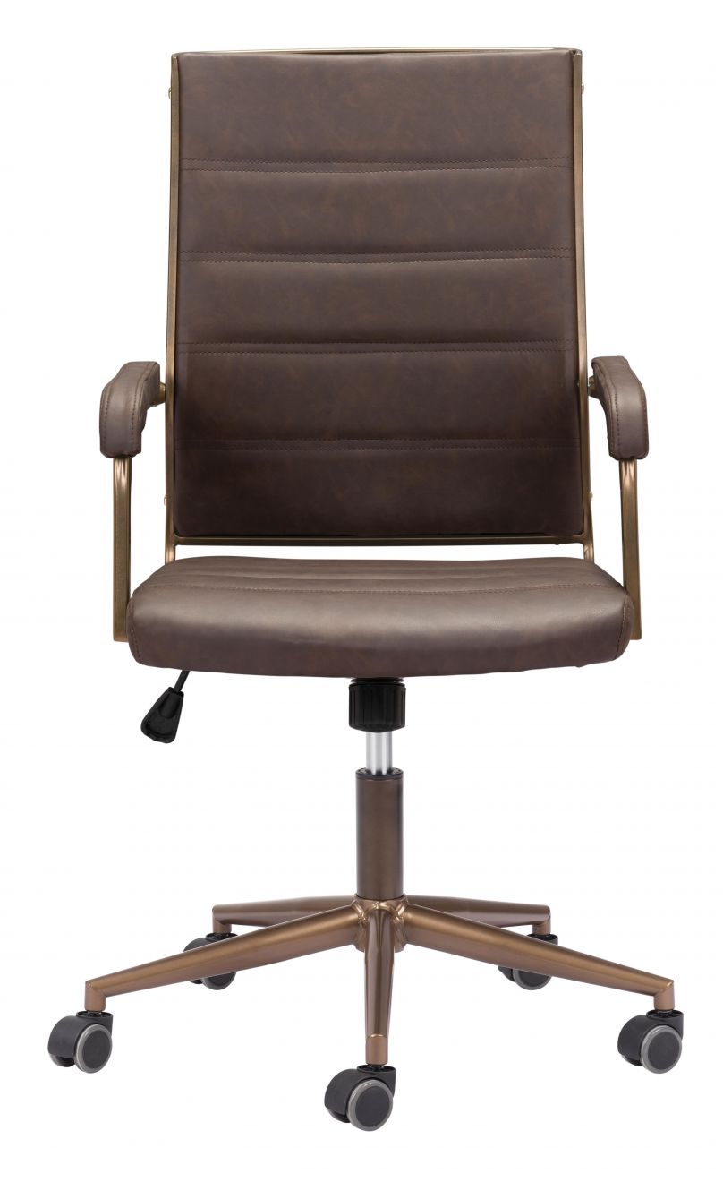 Auction Faux Leather Office Chair