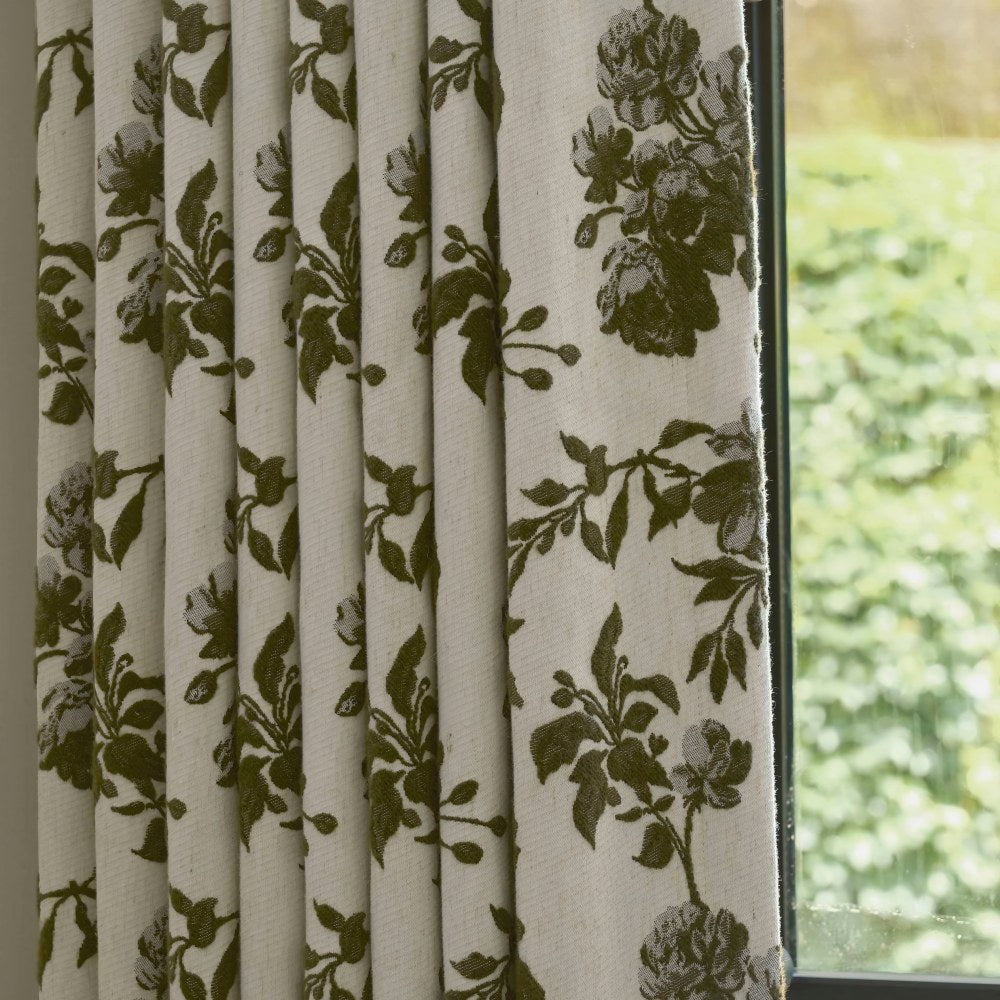 Aurora Vintage Floral Cafe Curtains
