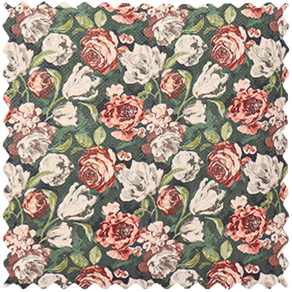 Aveline Vintage Floral Print Pillow Cover