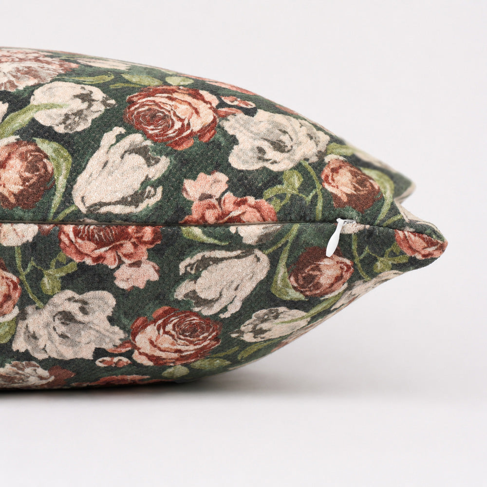 Aveline Vintage Floral Print Pillow Cover