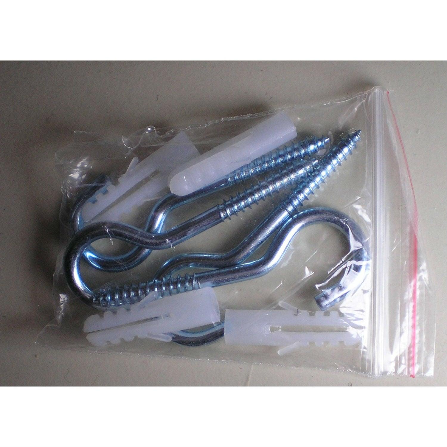 Black 4-Post Canopy Bed Mesh Netting Mosquito Net - Fits size Full Queen and King - PRHOMZ