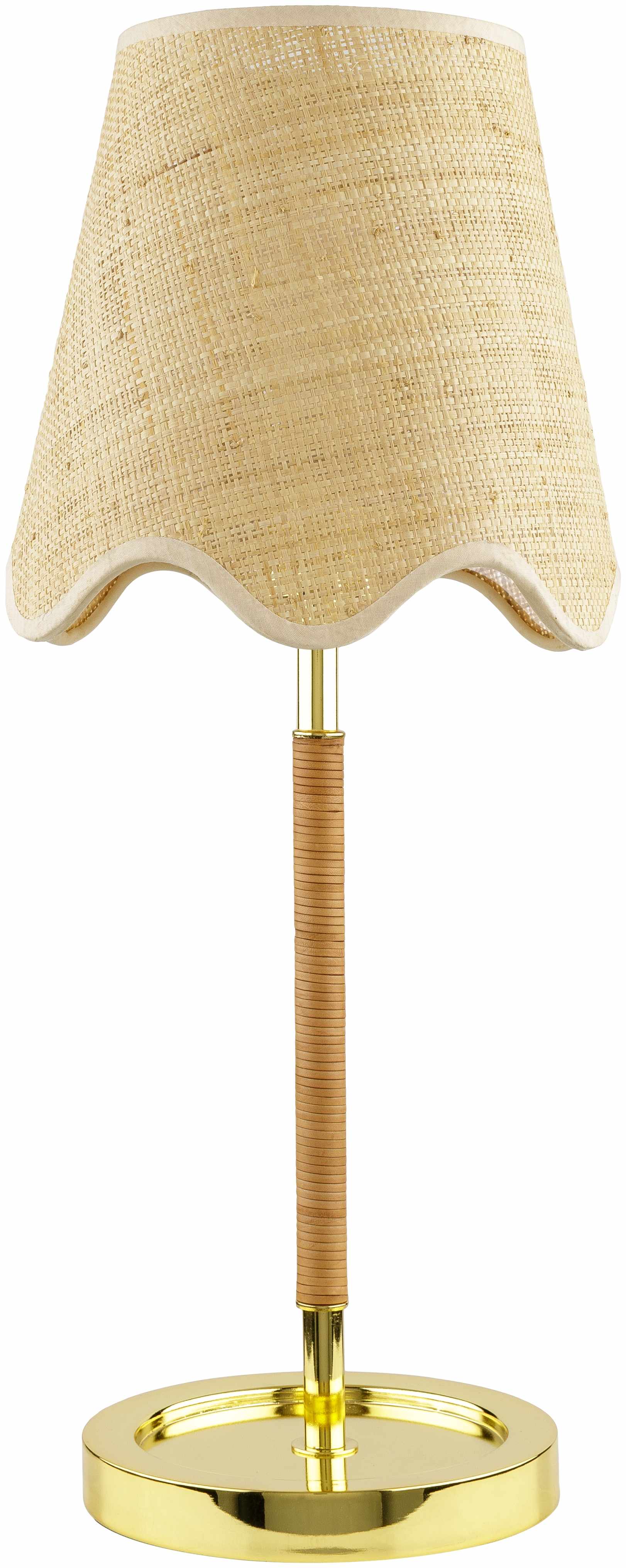 Becedillas Jute & Brass Table Lamp-0