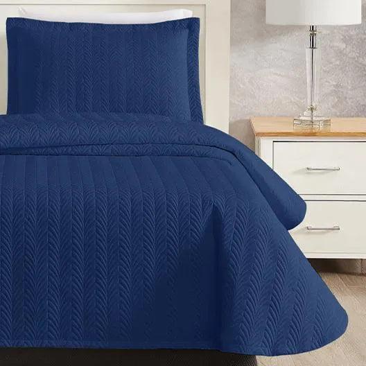 Quilted Healthcare Fitted Coverlets & Bedspreads 2 PK - PRHOMZ