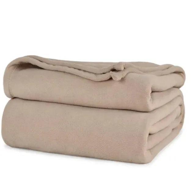 BHM Collection Light Weight Fleece Blankets 2 PK - PRHOMZ