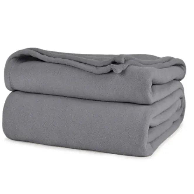 BHM Collection Light Weight Fleece Blankets 2 PK - PRHOMZ