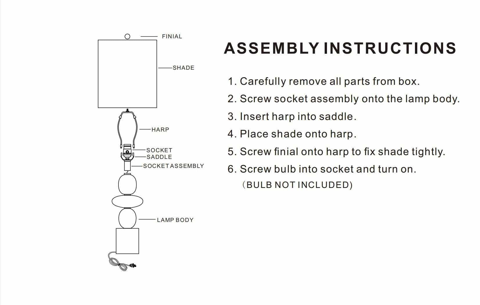 Barichara Black Table Lamp-2