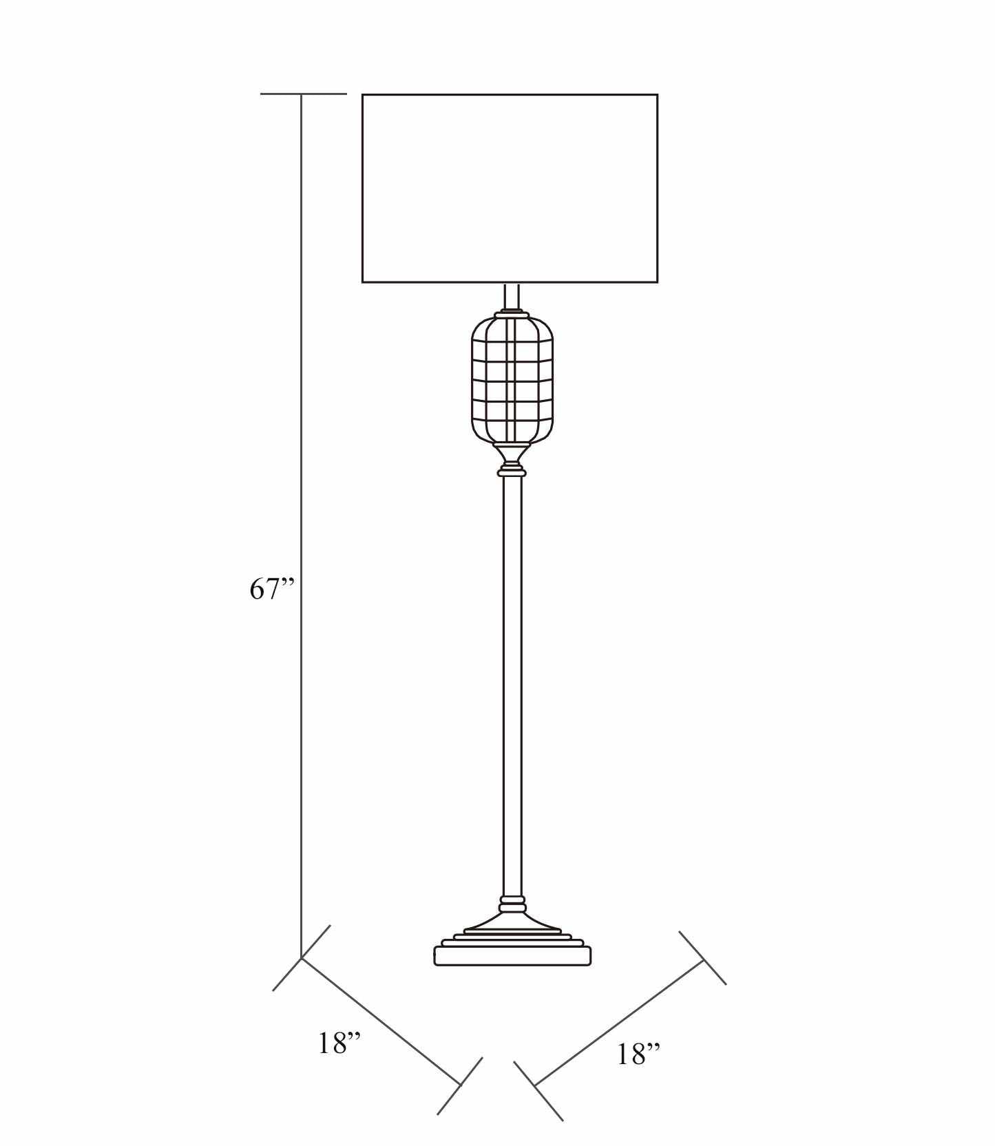 Binuatan Floor Lamp - Clearance-4