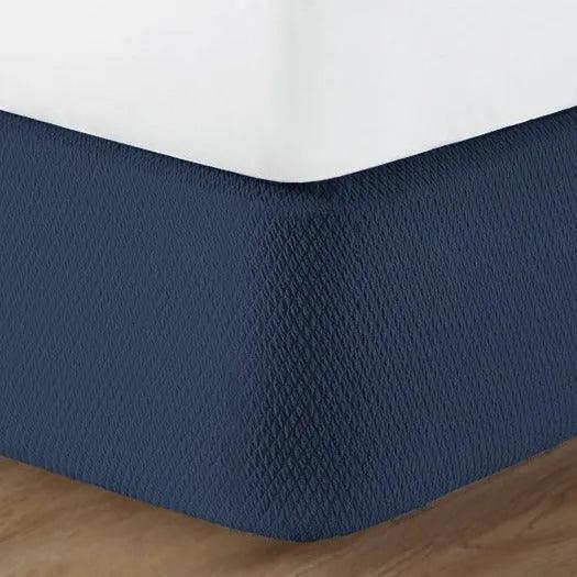 BKF Collection Knitted Box Spring Covers 2 PK - PRHOMZ