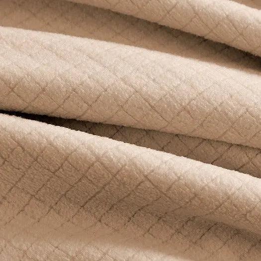 BPS Collection Grid Pattern Fleece Blankets 2 PK - PRHOMZ