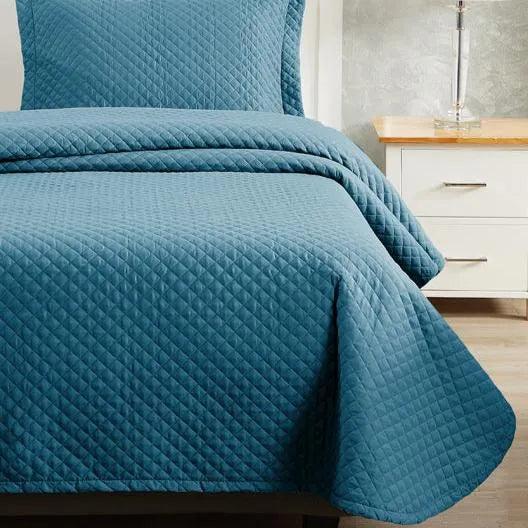 Quilted Healthcare Fitted Coverlets & Bedspreads 2 PK - PRHOMZ