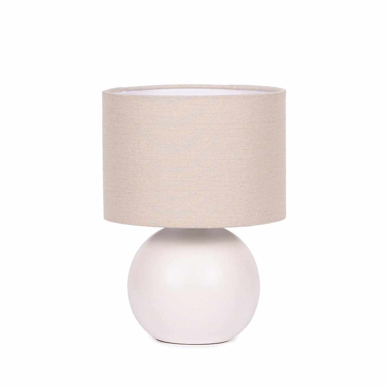 Brennberg White Table Lamp-0