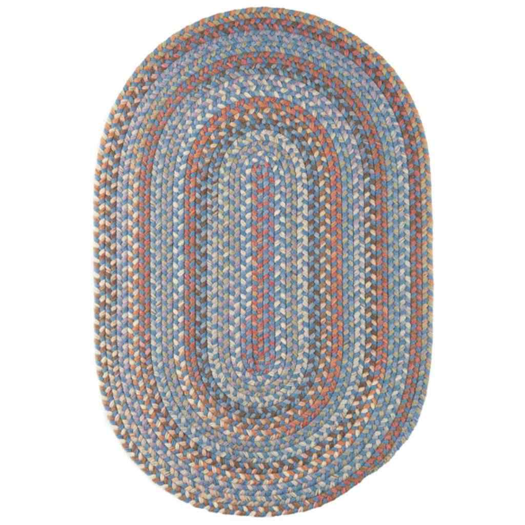 Bar Harbor Braided Oval Reversible Area Rugs