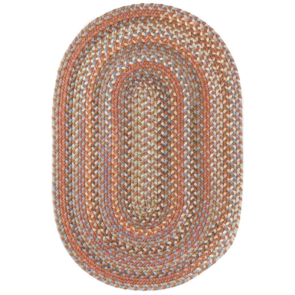 Bar Harbor Braided Oval Reversible Area Rugs