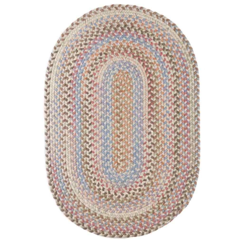 Bar Harbor Braided Oval Reversible Area Rugs