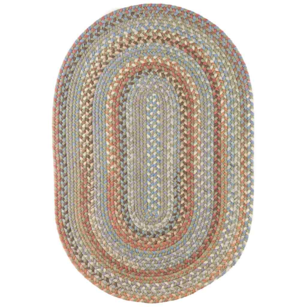 Bar Harbor Braided Oval Reversible Area Rugs