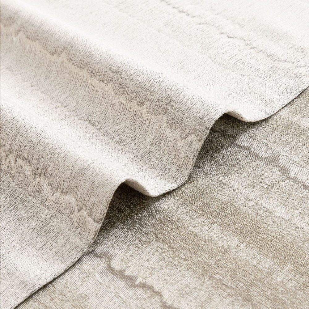 Betty Wood Grain Striped Curtains