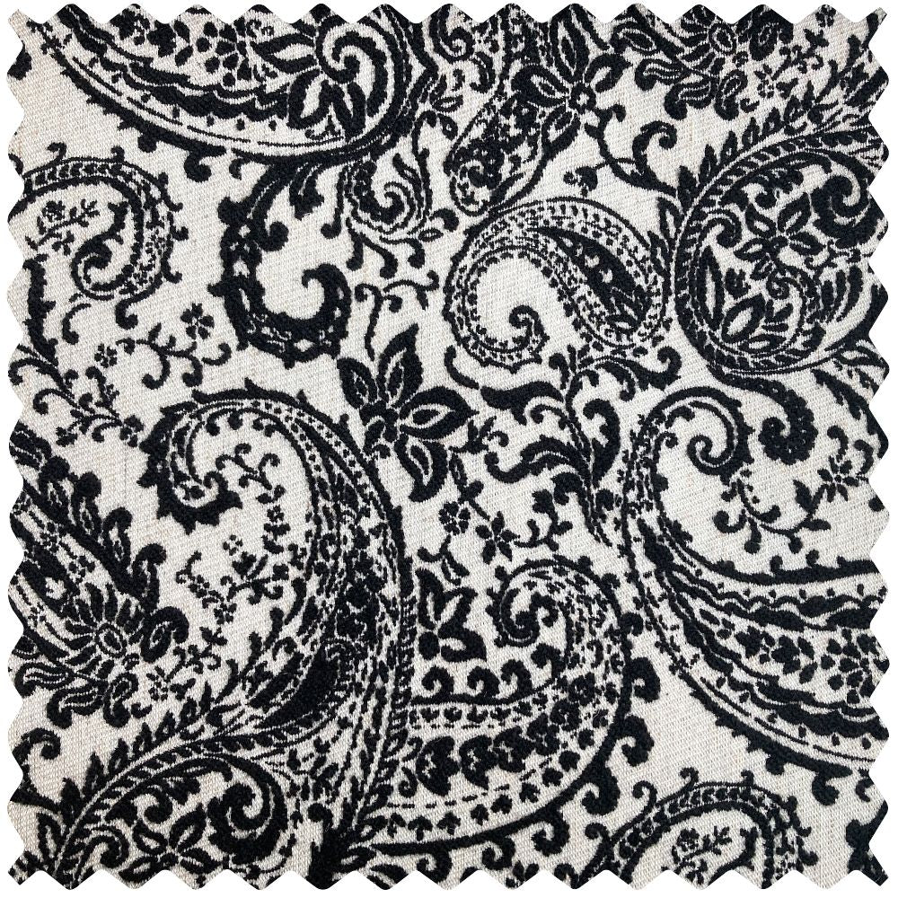 Beverly Classic Room Darkening Paisley Curtains