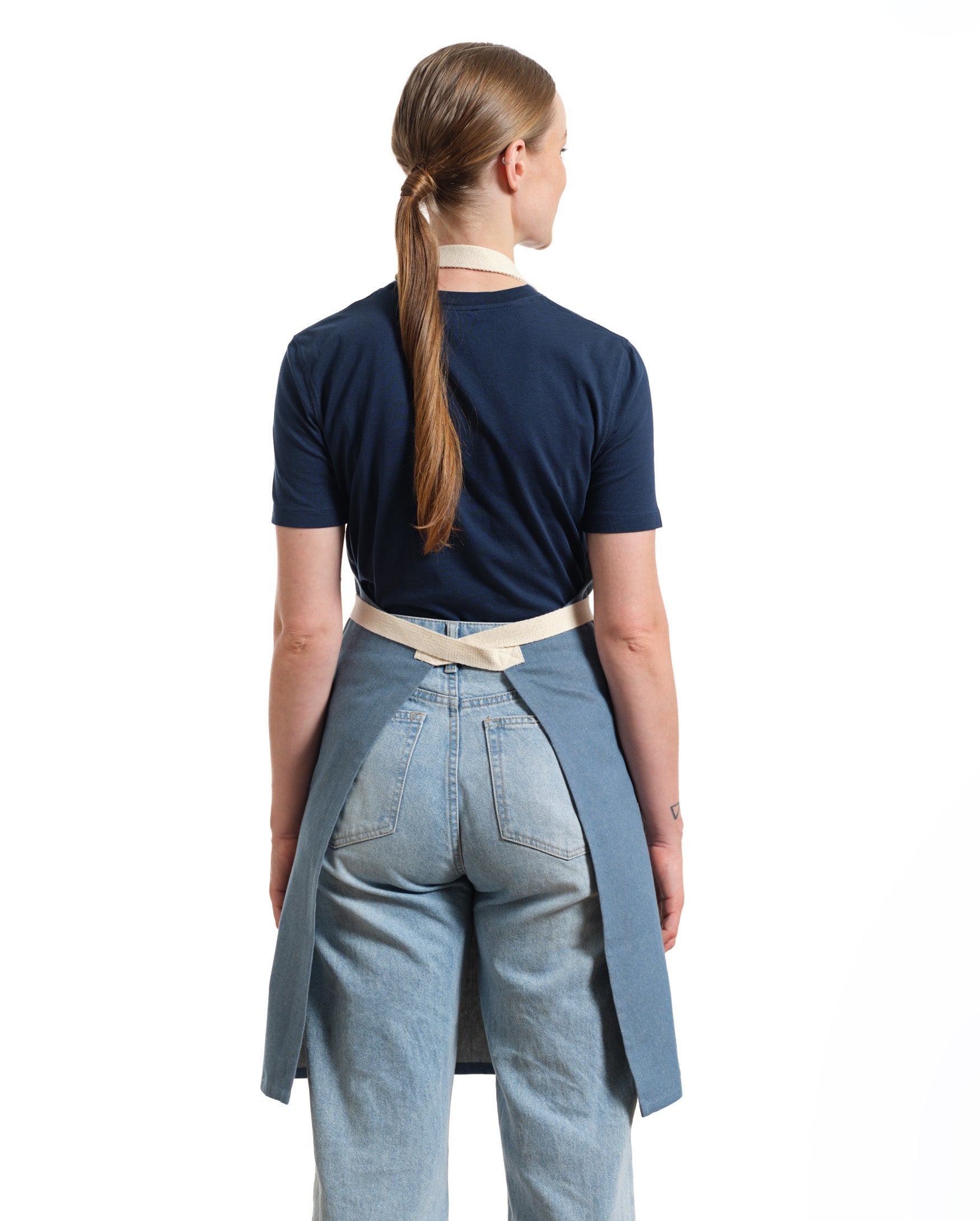 Bib Apron with Pockets-2