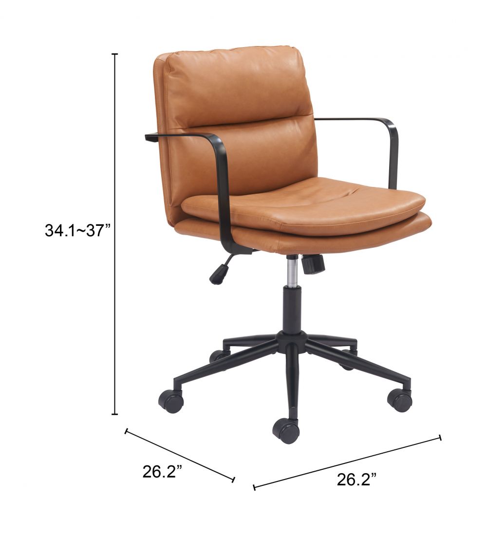 Birao Faux Leather Office Chair