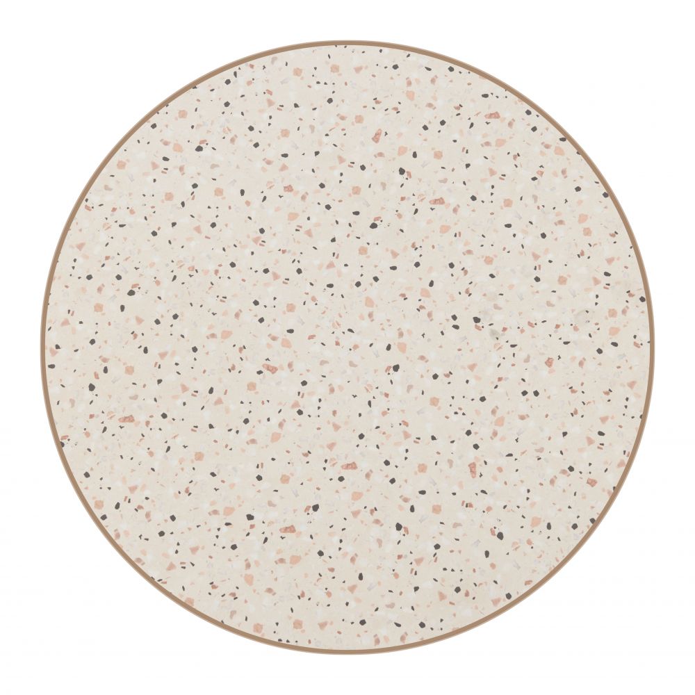 Bite Steel base Round Bar Table