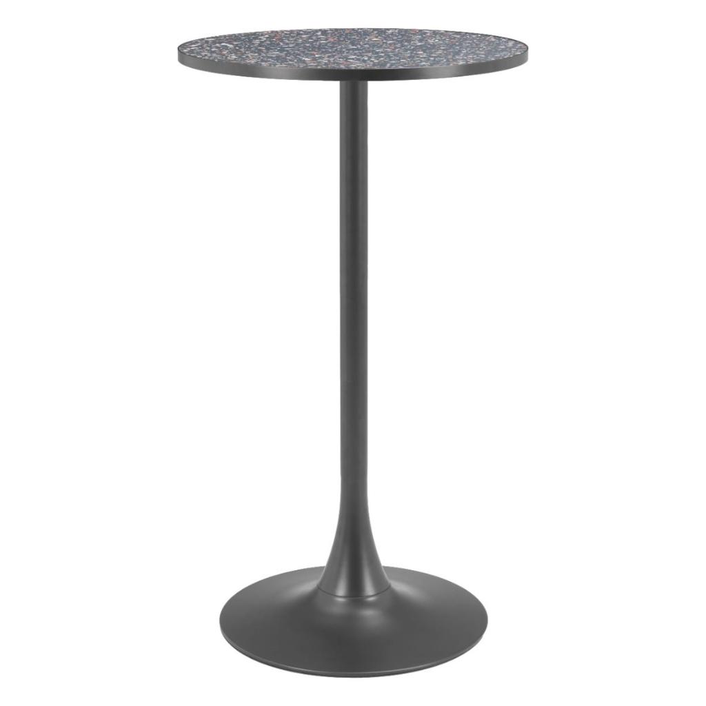 Bite Steel base Round Bar Table