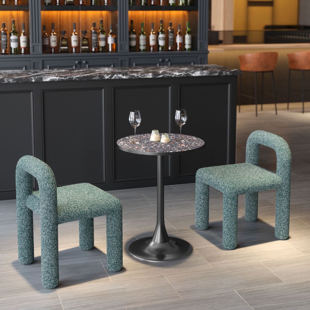 Bite Steel base Round Bistro Table