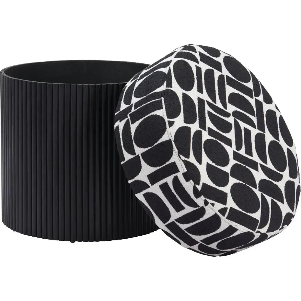 Boto Round Storage Ottoman