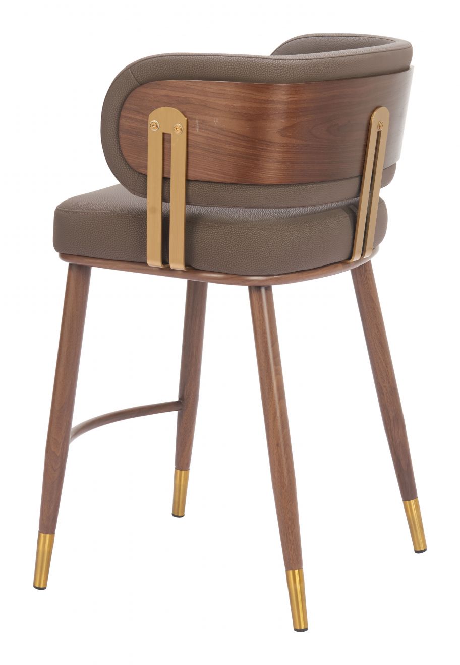 Brew Faux Leather Counter Stool
