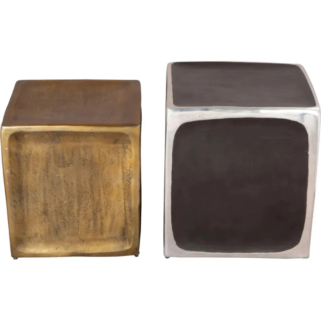 Brics Multicolor Side Table Set (2-Piece)