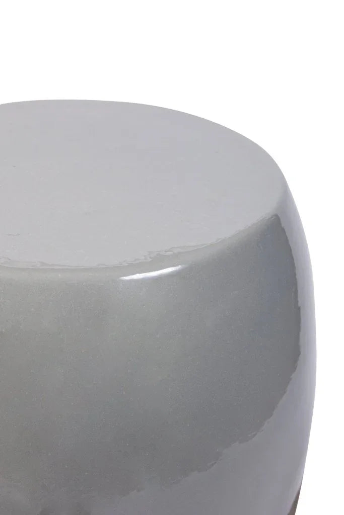Bud Ceramic Patio Armless Stool