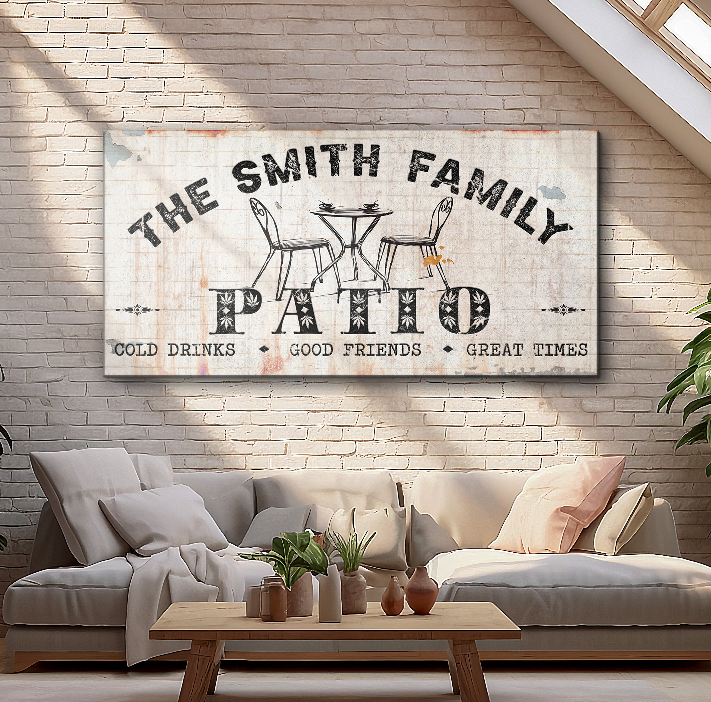 Family Patio Sign III