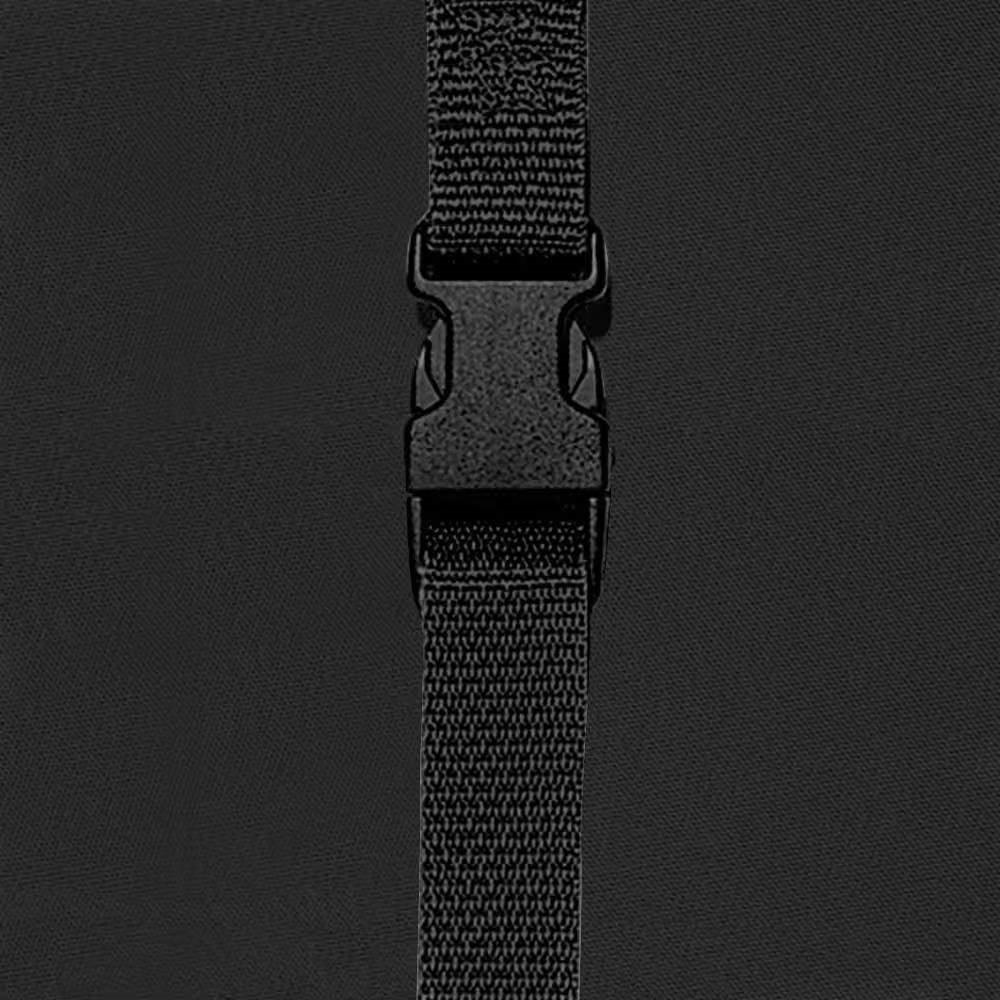 Black Firewood Rack Cover - Fits 4-ft. Log Racks - PRHOMZ