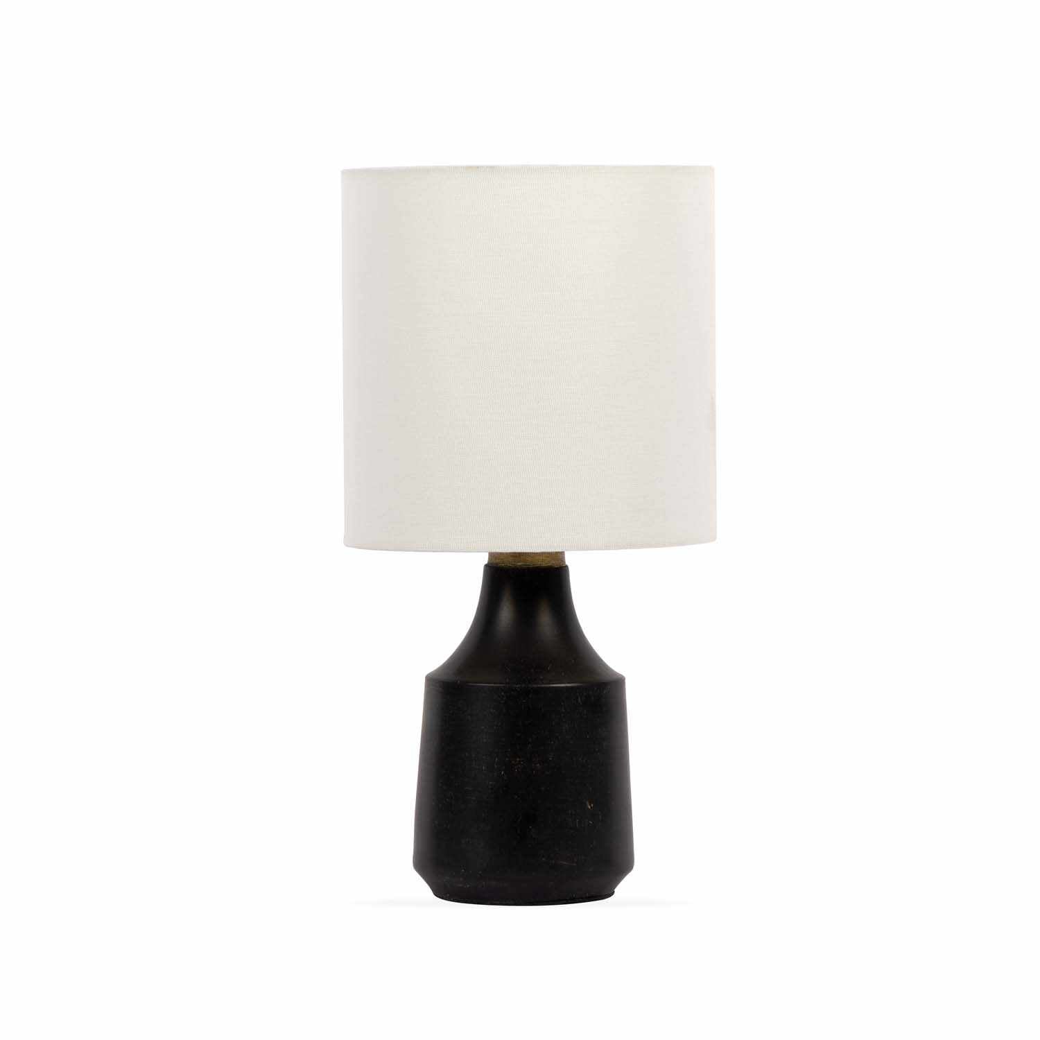 Canayan Black and Natural Resin Table Lamp-1