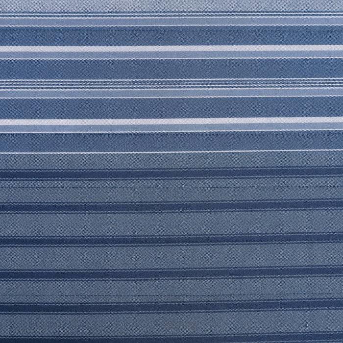 4 Piece Coastal Blue Navy White Stripes Cotton Daybed Cover Bedding Set - PRHOMZ