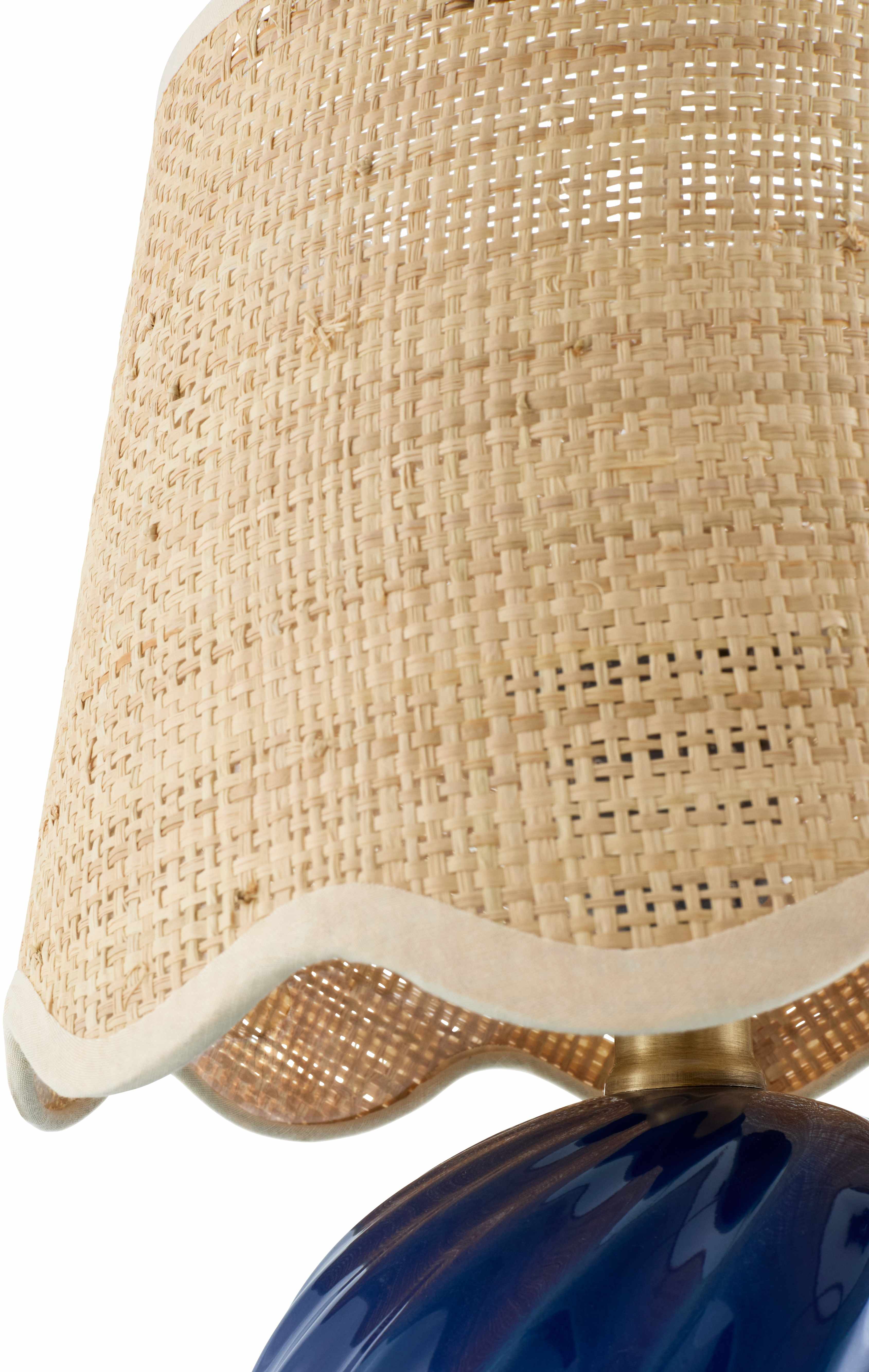 Coyahualco Navy Table Lamp-2
