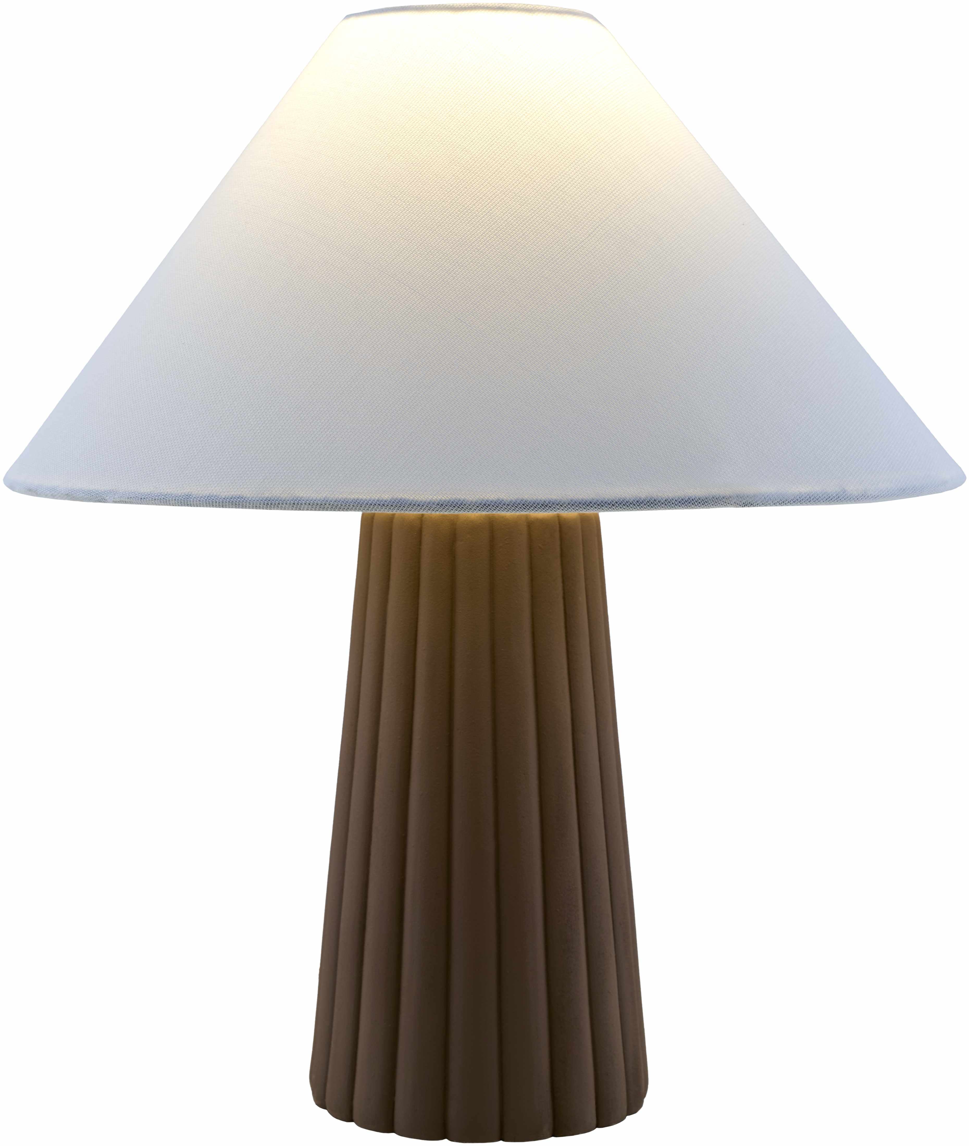 Alfonsine Dark Red Table Lamp-5