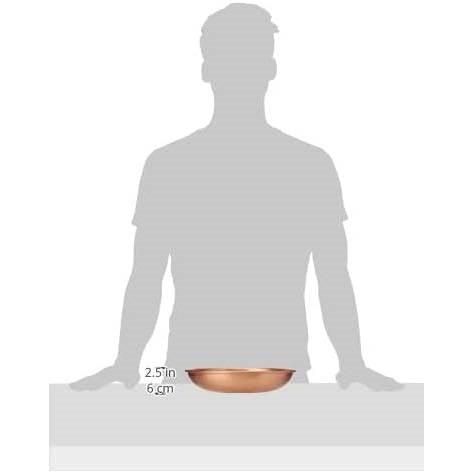 Premium Hand Hammered Copper Rain Chain Basin - 11-inch Diameter - PRHOMZ