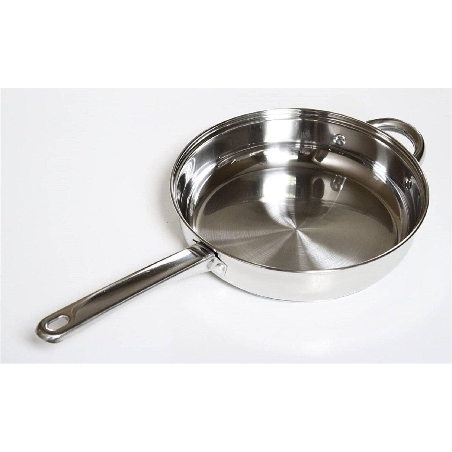 12 Piece Cool Touch Stainless Steel Cookware Set - PRHOMZ