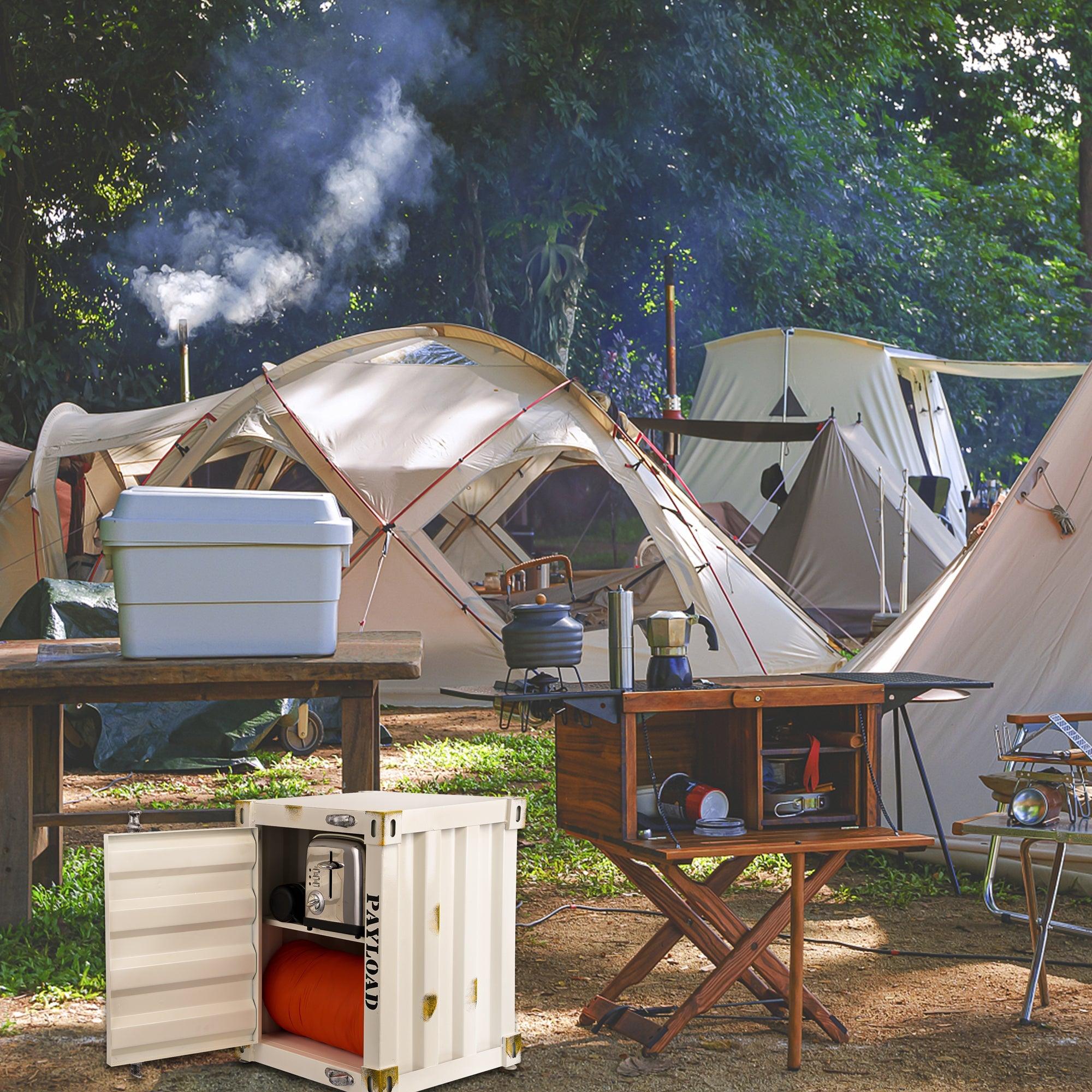 Container Storage Side Table - Small - PRHOMZ