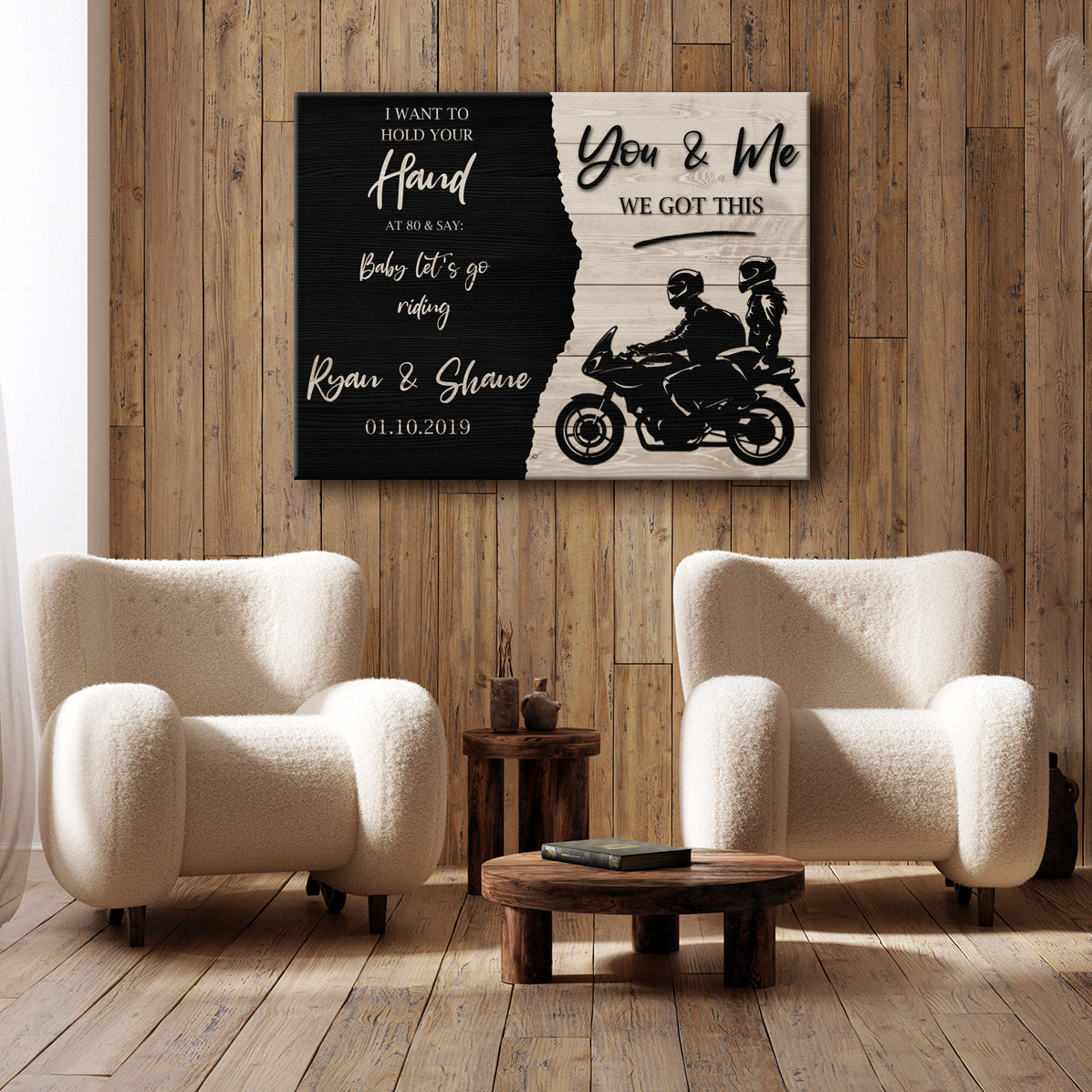 We Got This Bikers Couple Sign