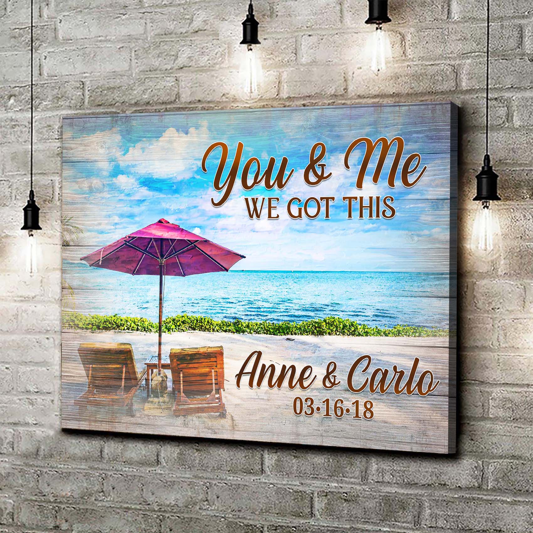 We Got This Couple Beach Sign