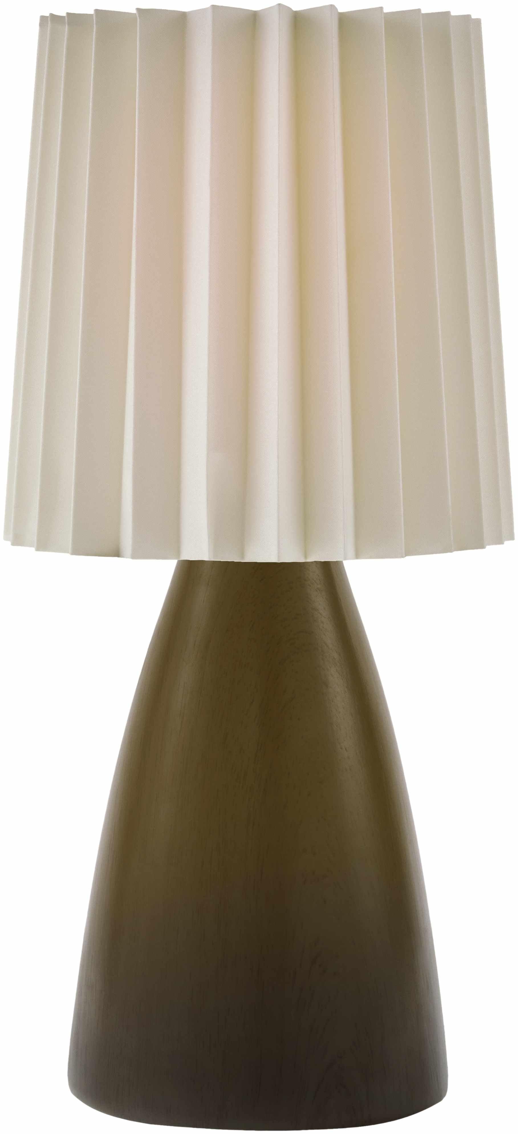 Cocconato Dark Brown Ceramic Table Lamp - PRHOMZ