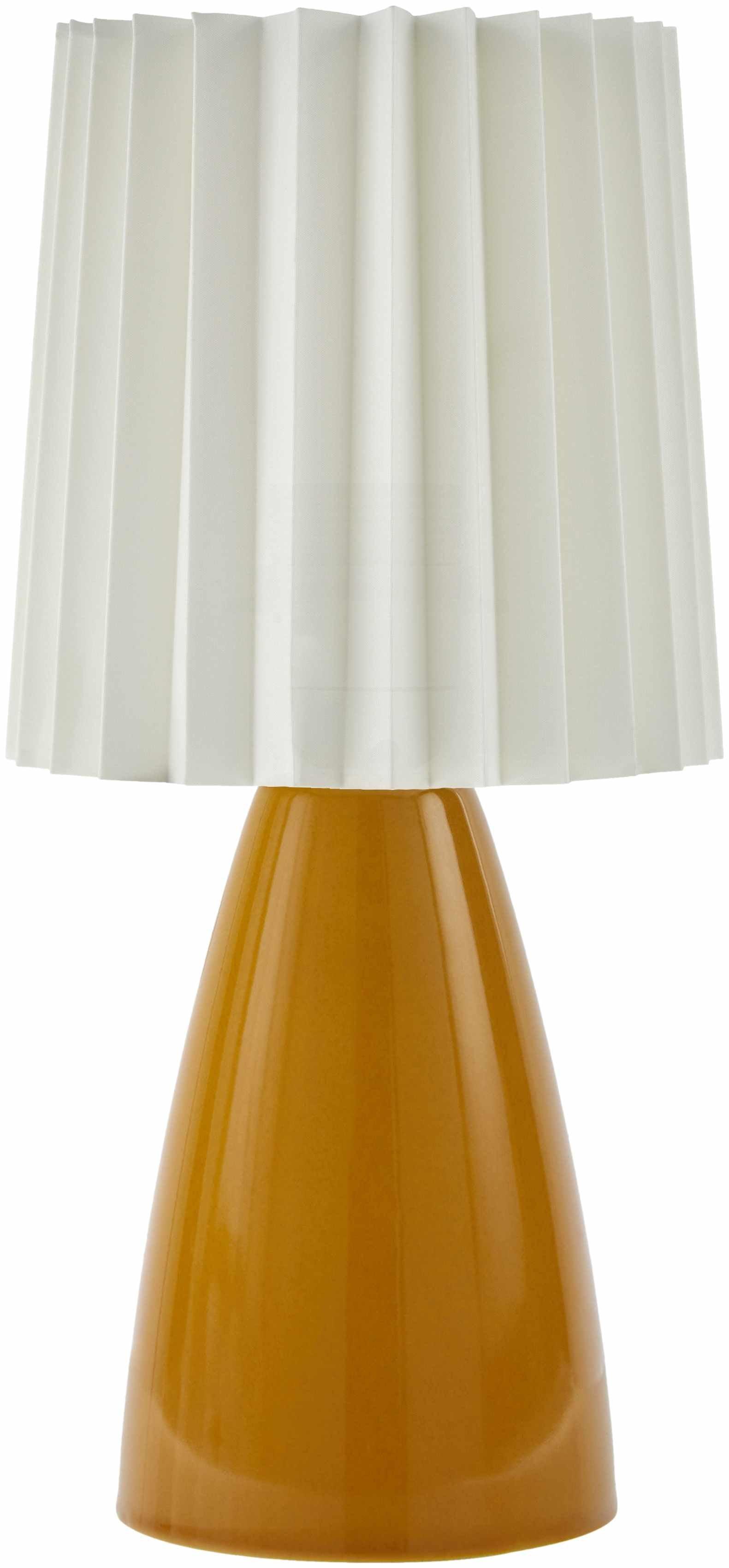 Cocconato Orange Ceramic Table Lamp - PRHOMZ