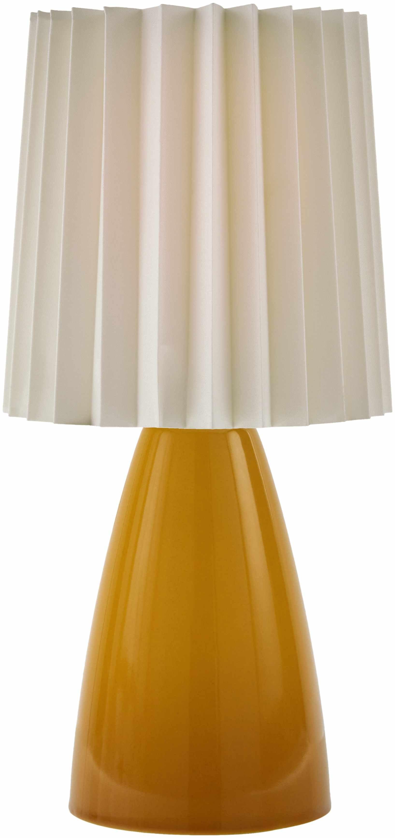 Cocconato Orange Ceramic Table Lamp - PRHOMZ